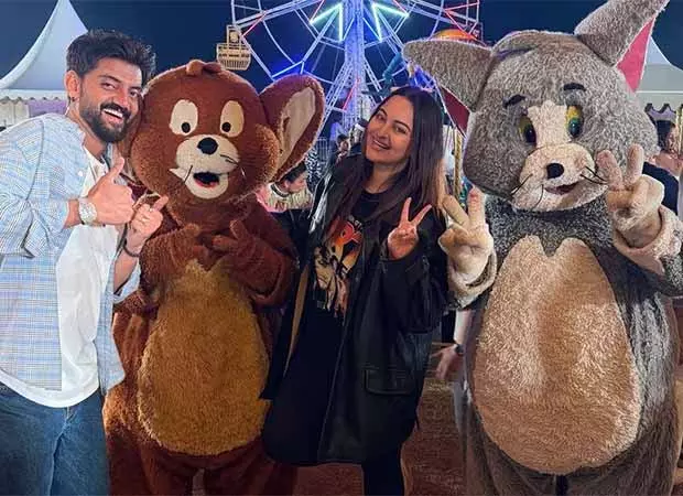 सोनाक्षी सिन्हा और ज़हीर इकबाल छुट्टियों में Tom & Jerry बने सोनाक्षी सिन्हा और ज़हीर इकबाल छुट्टियों में Tom & Jerry बने