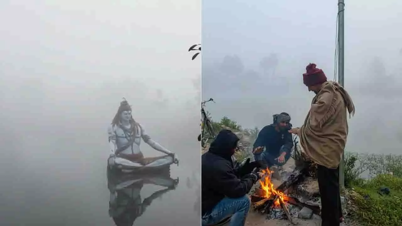 Odisha के बोनाई में कड़ाके की ठंड और घने कोहरे से ट्रैफिक बाधित हुआ Odisha के बोनाई में कड़ाके की ठंड और घने कोहरे से ट्रैफिक बाधित हुआ