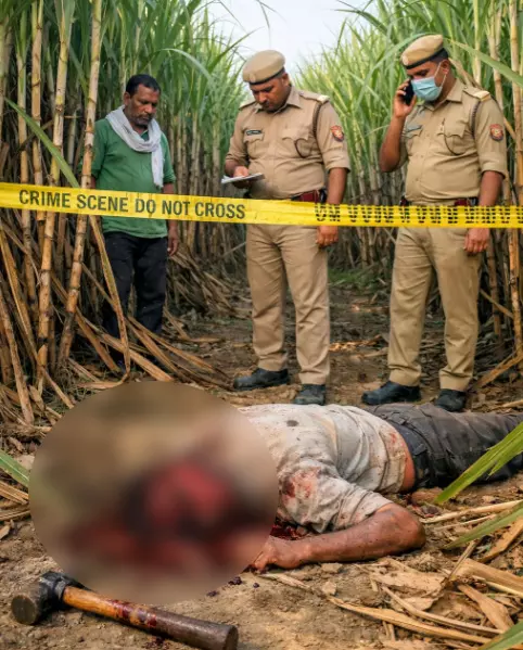 हथौड़े से हमला कर किसान वकील की हत्या, गांव में मचा हड़कंप हथौड़े से हमला कर किसान वकील की हत्या, गांव में मचा हड़कंप