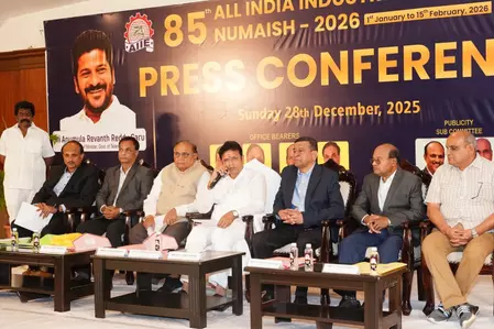 हैदराबाद में 1 जनवरी से वार्षिक मेले नुमाइश की होगी शुरुआत, डिप्टी सीएम करेंगे उद्घाटन हैदराबाद में 1 जनवरी से वार्षिक मेले नुमाइश की होगी शुरुआत, डिप्टी सीएम करेंगे उद्घाटन