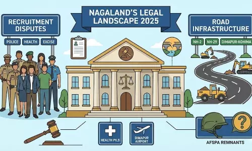 Nagalands legal landscape 2025: कोर्ट की कार्यवाही में गवर्नेंस के मामले हावी रहेंगे Nagalands legal landscape 2025: कोर्ट की कार्यवाही में गवर्नेंस के मामले हावी रहेंगे