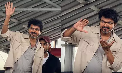 Vijay चेन्नई लौटे: वॉलंटियर्स ने उनका स्वागत किया