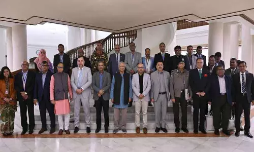 Bangladesh की अंतरिम सरकार के नेता यूनुस ने चुनाव के दौरान सुरक्षा बढ़ाने की मांग की Bangladesh की अंतरिम सरकार के नेता यूनुस ने चुनाव के दौरान सुरक्षा बढ़ाने की मांग की