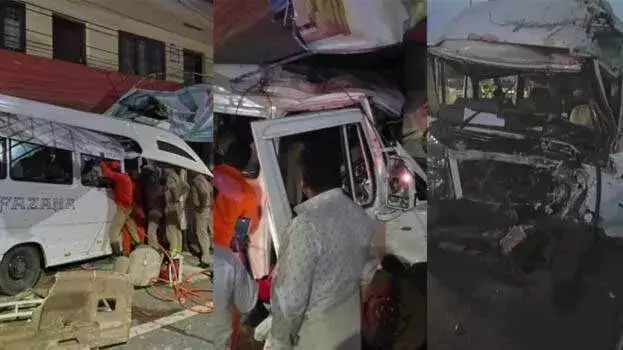 kerala: रन्नी में टेम्पो ट्रैवलर के दुकान में घुसने से युवक की मौत kerala: रन्नी में टेम्पो ट्रैवलर के दुकान में घुसने से युवक की मौत