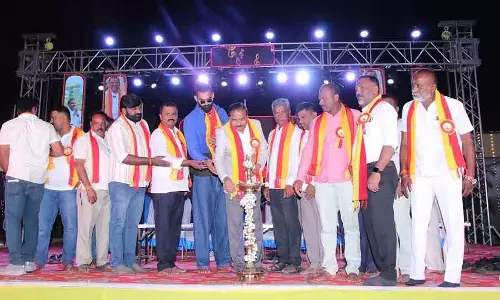 Karnataka : डी.पाल्या गांव में कन्नड़ राज्योत्सव