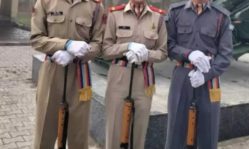 गणतंत्र दिवस कैंप के लिए 3 NCC कैडेट्स का चयन