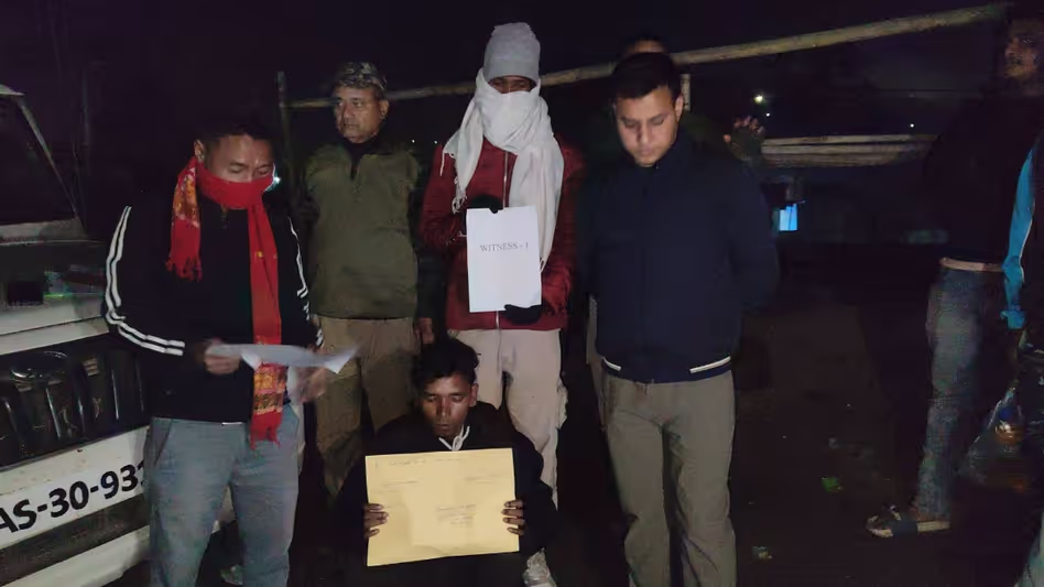 लेडो Police ने ड्रग पेडलर को गिरफ्तार किया 12.28 ग्राम प्रतिबंधित पदार्थ जब्त किए