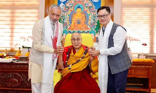 दलाई लामा के संदेश को आगे बढ़ाएं: Minister Kiren Rijiju दलाई लामा के संदेश को आगे बढ़ाएं: Minister Kiren Rijiju