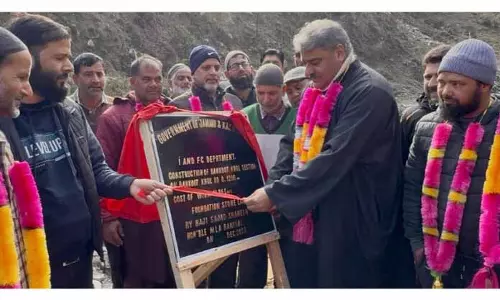शाहीन ने Banihal में सिंचाई और बाढ़ सुरक्षा कार्यों का शुभारंभ किया