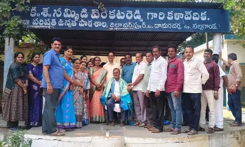 Kethawat Saidanayak ने दमराचारला मंडल के शिक्षा अधिकारी का पदभार संभाला