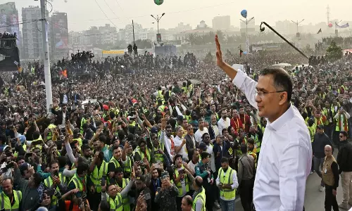BNP के कार्यवाहक अध्यक्ष तारिक रहमान ने ढाका-17 सीट के लिए नामांकन पत्र दाखिल किया