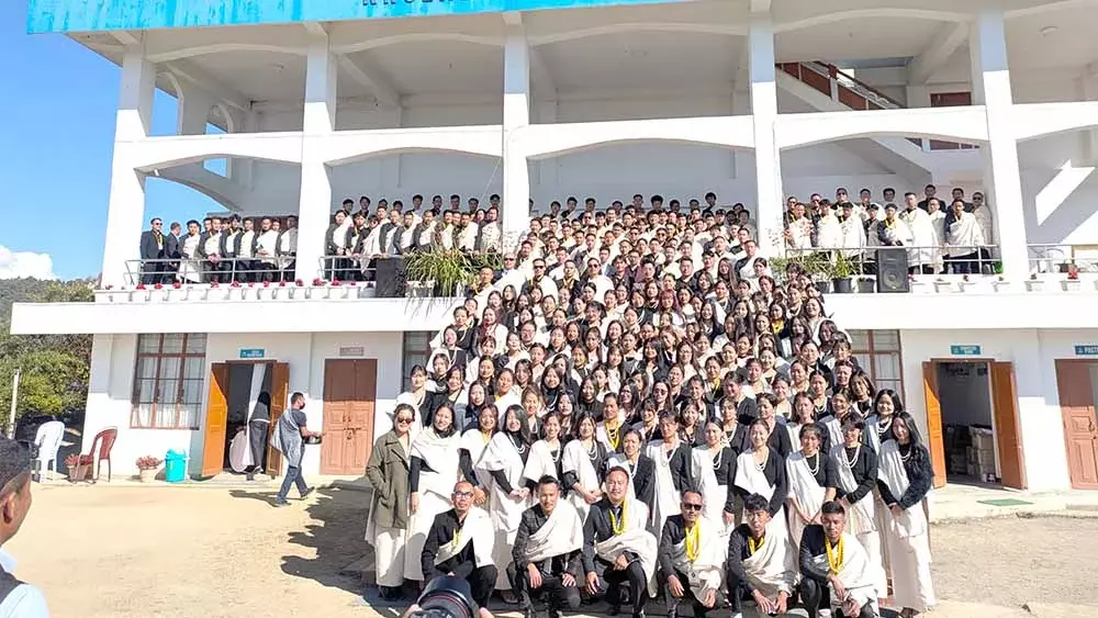 Nagaland : खुलाज़ू बासा बैपटिस्ट चर्च CYE ने 75वीं सालगिरह मनाई