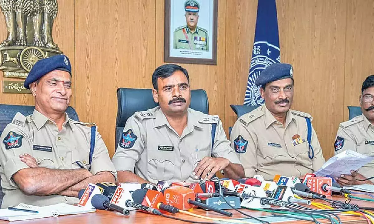 Tirupati में कुल अपराध में मामूली बढ़ोतरी Tirupati में कुल अपराध में मामूली बढ़ोतरी
