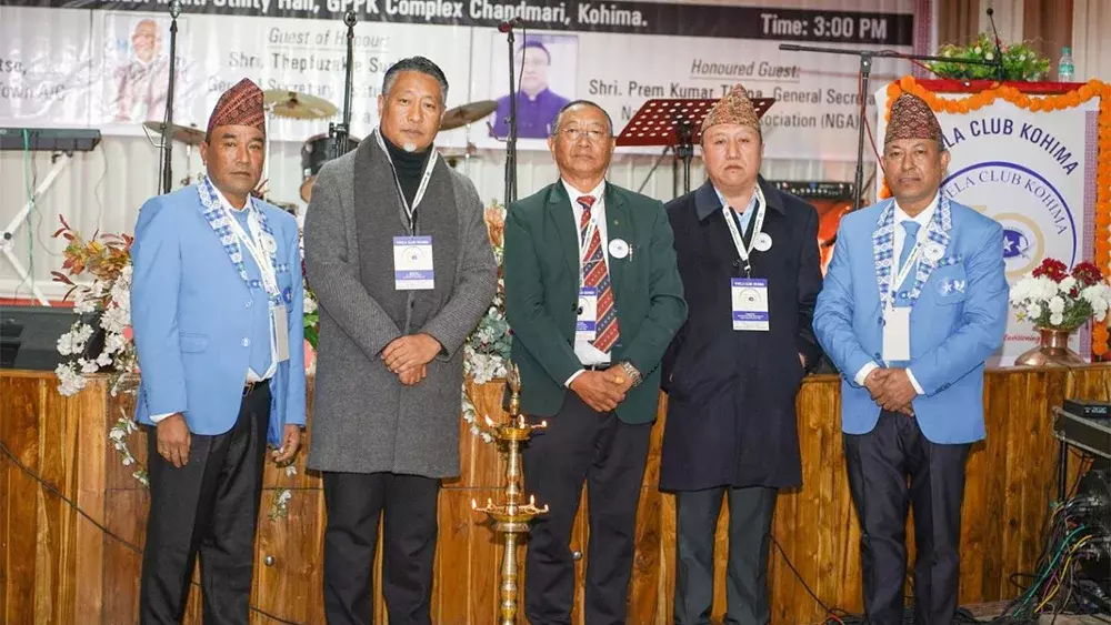 Nagaland : विवेला क्लब कोहिमा ने गोल्डन जुबली मनाई Nagaland : विवेला क्लब कोहिमा ने गोल्डन जुबली मनाई