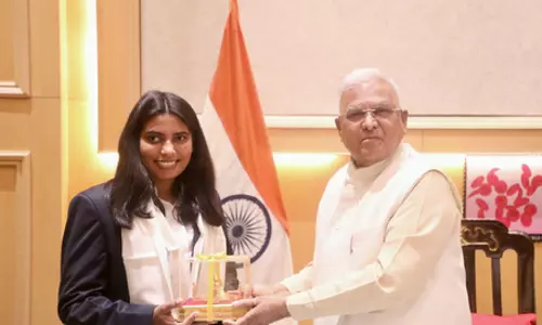 ब्लाइंड महिला टी-20 वर्ल्ड कप में बेटियों की सफलता देशवासियों के लिए प्रेरणा और गर्व का प्रतीक: राज्यपाल पटेल ब्लाइंड महिला टी-20 वर्ल्ड कप में बेटियों की सफलता देशवासियों के लिए प्रेरणा और गर्व का प्रतीक: राज्यपाल पटेल