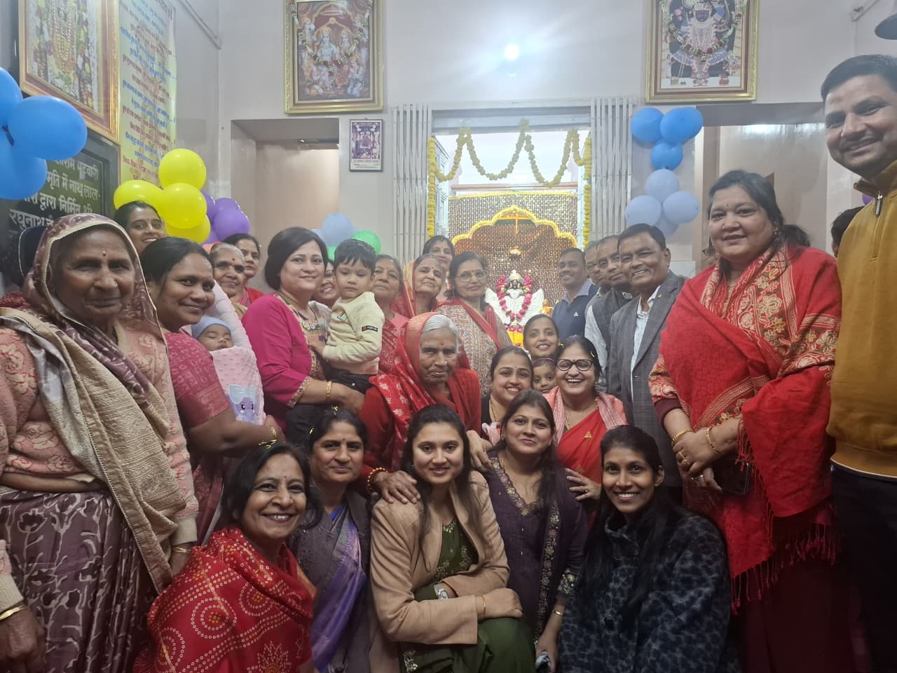 Bhilwara: पटवारी परिवार द्वारा रघुनाथजी के मंदिर में पौषबड़ा महोत्सव का आयोजन