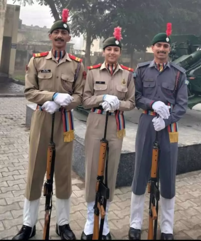 गणतंत्र दिवस कैंप के लिए 3 NCC कैडेट्स का चयन गणतंत्र दिवस कैंप के लिए 3 NCC कैडेट्स का चयन