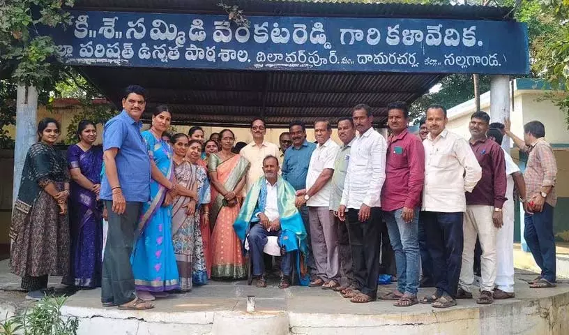 Kethawat Saidanayak ने दमराचारला मंडल के शिक्षा अधिकारी का पदभार संभाला Kethawat Saidanayak ने दमराचारला मंडल के शिक्षा अधिकारी का पदभार संभाला