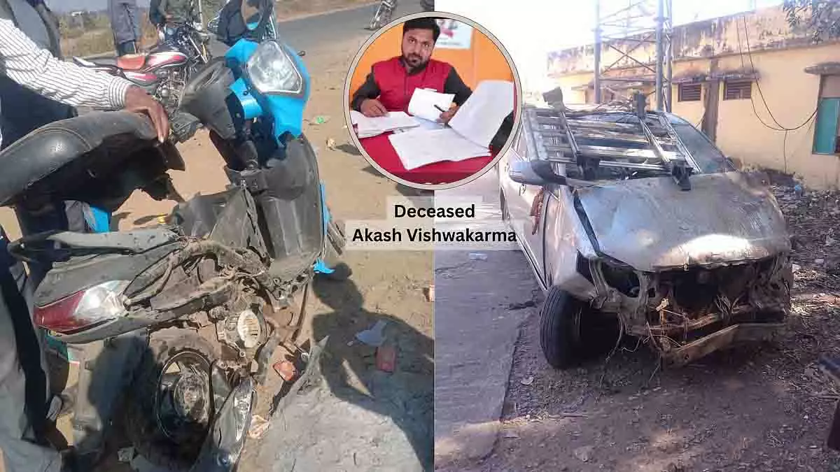 जबलपुर में तेज रफ्तार SUV चाय की दुकान में जा घुसी, दो लोगों की मौत जबलपुर में तेज रफ्तार SUV चाय की दुकान में जा घुसी, दो लोगों की मौत
