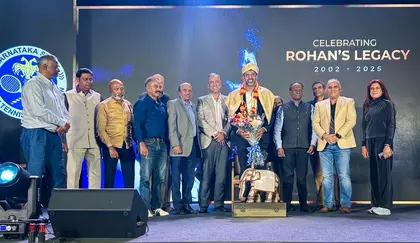 बेंगलुरु में KSLTA ने रोहन बोपन्ना की विरासत का सम्मान किया बेंगलुरु में KSLTA ने रोहन बोपन्ना की विरासत का सम्मान किया
