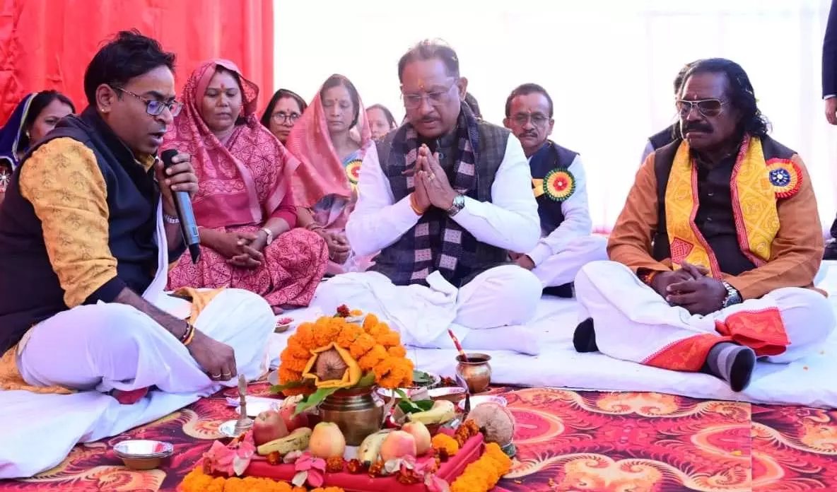 CM साय ने 40.25 करोड़ रूपए लागत के विकास कार्यों का किया लोकार्पण और भूमिपूजन CM साय ने 40.25 करोड़ रूपए लागत के विकास कार्यों का किया लोकार्पण और भूमिपूजन