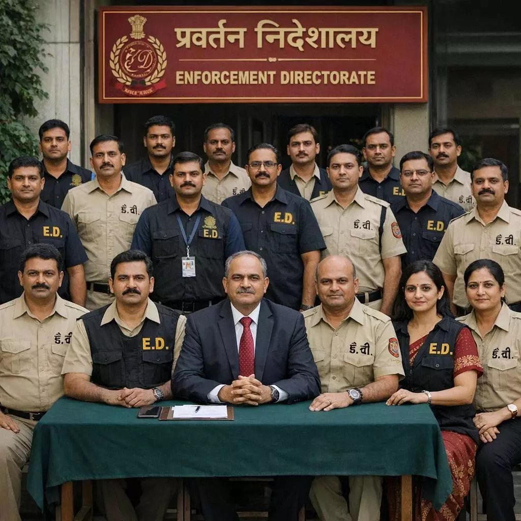 भारत माला मुआवजा घोटाला- ED की टीम 16 घंटे बाद वापस लौटी भारत माला मुआवजा घोटाला- ED की टीम 16 घंटे बाद वापस लौटी