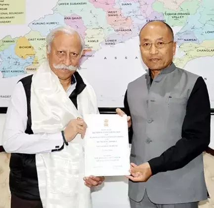 ITANAGAR: राज्यपाल ने चुनाव के सफल आयोजन के लिए SEC की सराहना