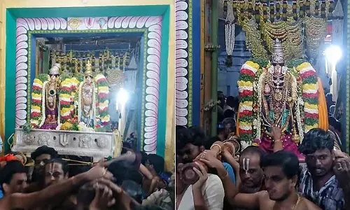 Srivilliputhur अंदल मंदिर में परमपथ गेट का उद्घाटन