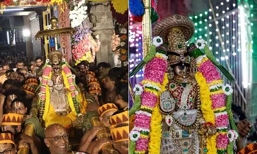 Srirangam मंदिर के सुप्रीम गेट का उद्घाटन Srirangam मंदिर के सुप्रीम गेट का उद्घाटन