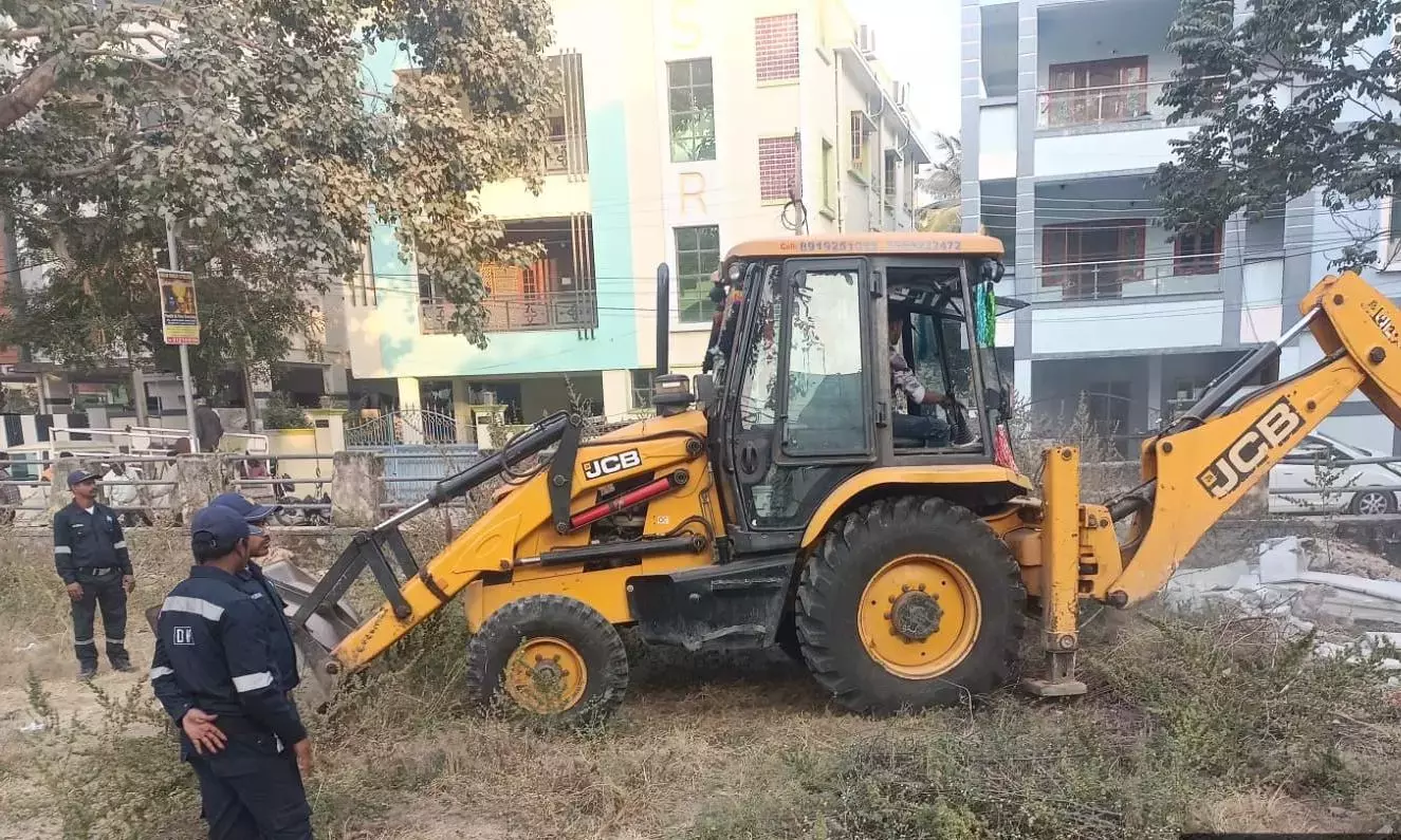 HYDRAA ने 13 करोड़ रुपये के मियापुर पार्क की बाड़बंदी की