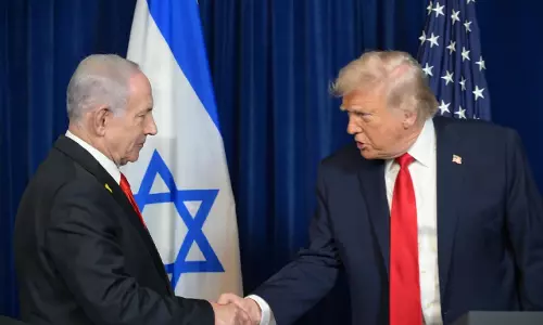 Trump को मिलेगा इज़राइल का बड़ा नागरिक सम्मान, नेतन्याहू ने की तारीफ़ Trump को मिलेगा इज़राइल का बड़ा नागरिक सम्मान, नेतन्याहू ने की तारीफ़