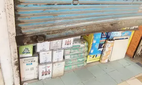 शटर तोड़कर ट्रेडर्स दुकान में चोरी, रिसाली-भिलाई में बड़ी वारदात