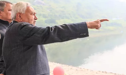 CM नीतीश कुमार ने पटना में विज्ञान सिटी का दौरा किया