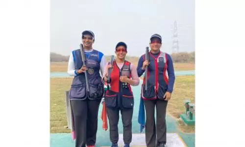 Neeru ढांडा ने 68वें एनएससीसी में महिलाओं के ट्रैप में स्वर्ण पदक जीता
