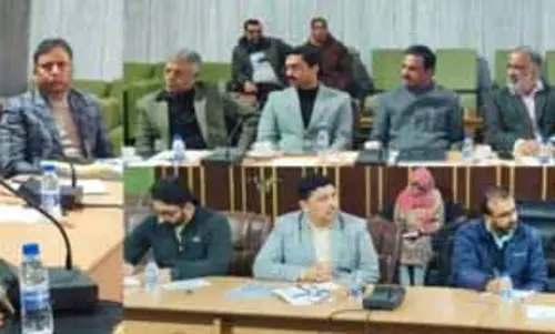 Nizam-ud-din Bhat ने विशेषाधिकार समिति की बैठक की अध्यक्षता की Nizam-ud-din Bhat ने विशेषाधिकार समिति की बैठक की अध्यक्षता की