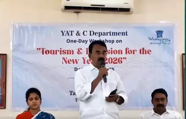 Telangana को ग्लोबल टूरिज्म हब में बदलें जुपल्ली कृष्ण राव