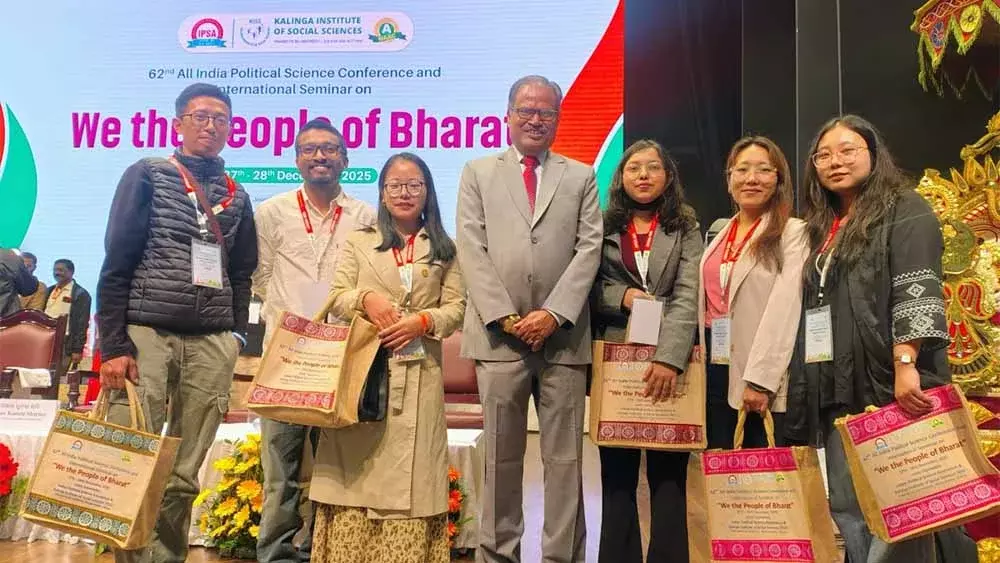 Nagaland यूनिवर्सिटी के फैकल्टी और स्कॉलर्स ने IPSA कॉन्फ्रेंस में हिस्सा लिया