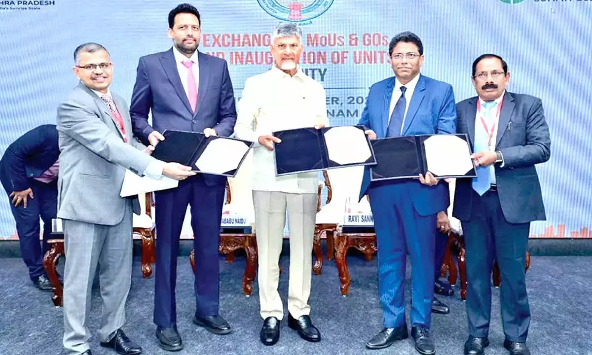 Andhra: नई यूनिट्स और विस्तार से श्री सिटी में इंडस्ट्रियल रफ़्तार बढ़ी Andhra: नई यूनिट्स और विस्तार से श्री सिटी में इंडस्ट्रियल रफ़्तार बढ़ी