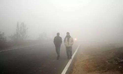 Amritsar में घना कोहरा, शहर में शीतलहर