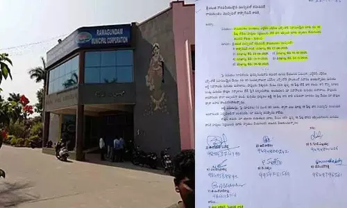 लोगों ने अधिकारियों से Ramagundam नगर पालिका में दुकानों की समस्याओं को हल करने का आग्रह किया लोगों ने अधिकारियों से Ramagundam नगर पालिका में दुकानों की समस्याओं को हल करने का आग्रह किया