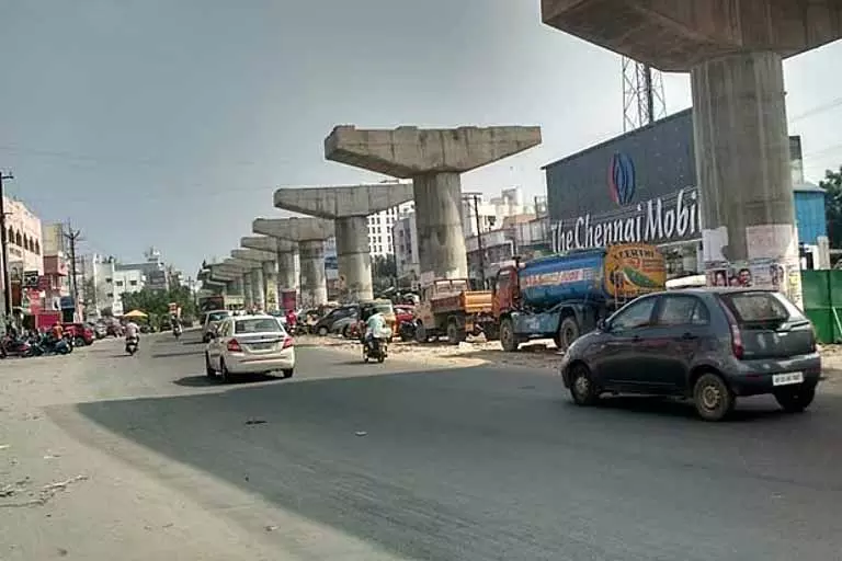 GCC वेलाचेरी फ्लाईओवर का कंस्ट्रक्शन फिर से शुरू करेगा क्योंकि मेट्रो रेल इंटीग्रेशन मुमकिन नहीं है GCC वेलाचेरी फ्लाईओवर का कंस्ट्रक्शन फिर से शुरू करेगा क्योंकि मेट्रो रेल इंटीग्रेशन मुमकिन नहीं है