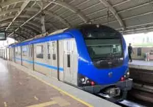 चेन्नई मेट्रो ट्रेन सेवा बाधित चेन्नई मेट्रो ट्रेन सेवा बाधित