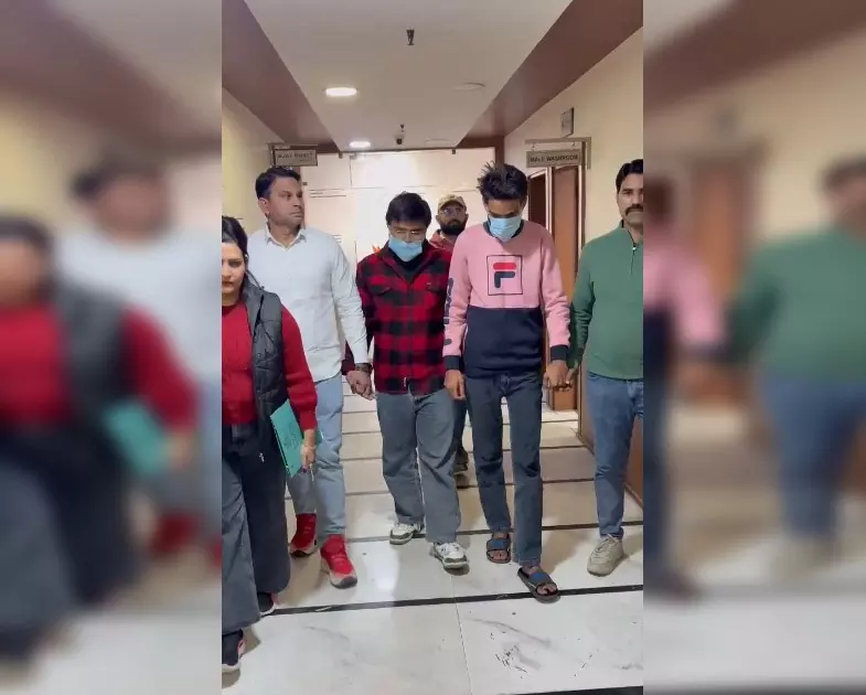 पुलिस ने 22.7 लाख के साइबर स्कैम का किया खुलासा, दो गिरफ्तार, ऐसे लालच देकर ठग रहे थे पुलिस ने 22.7 लाख के साइबर स्कैम का किया खुलासा, दो गिरफ्तार, ऐसे लालच देकर ठग रहे थे