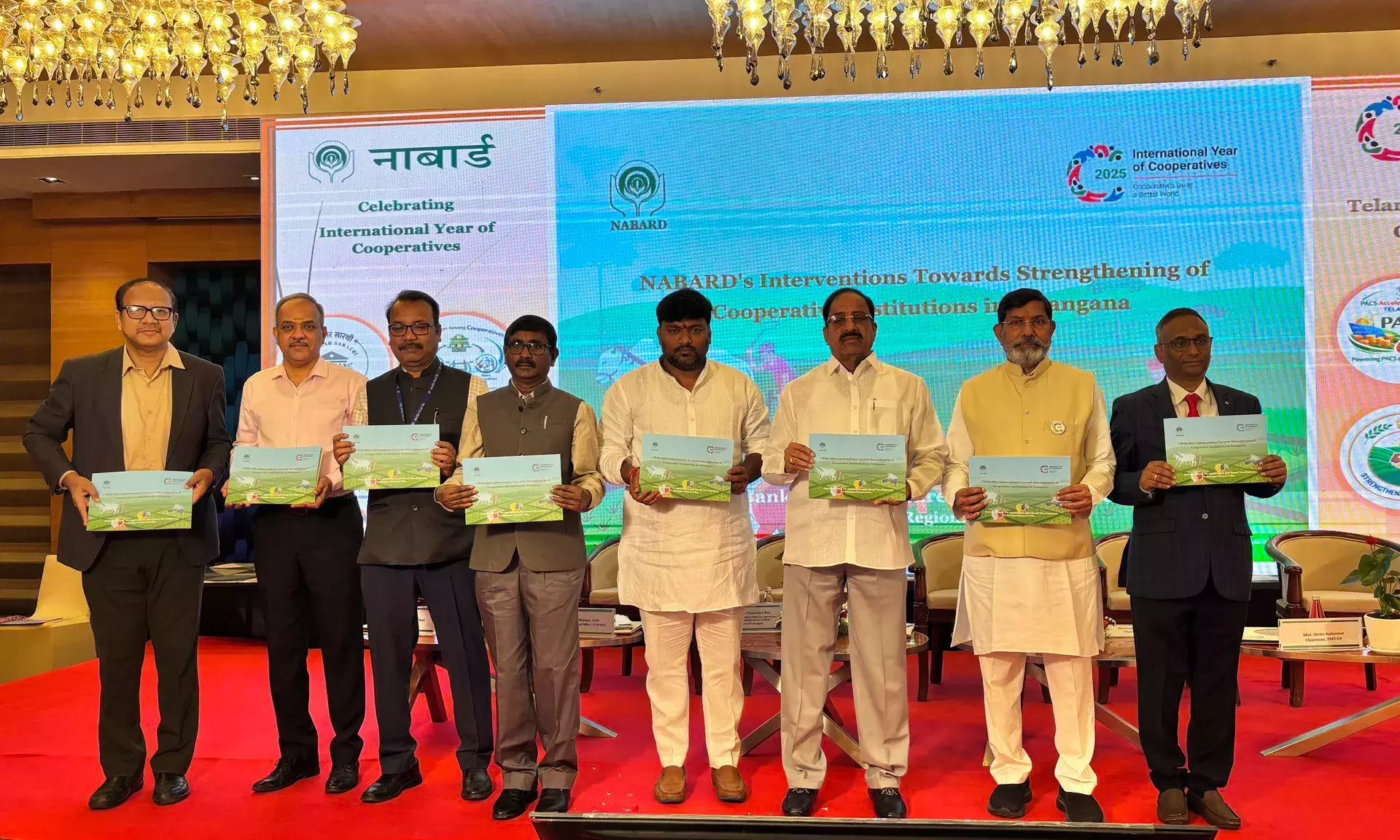 नाबार्ड ने Telangana सहकारी सम्मेलन 2025 का आयोजन किया नाबार्ड ने Telangana सहकारी सम्मेलन 2025 का आयोजन किया