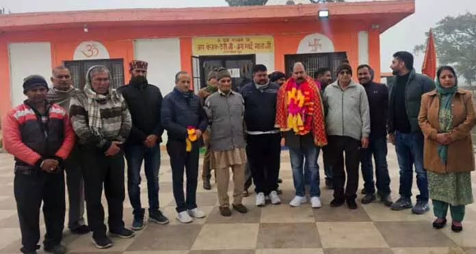 Dr. Rajiv Bhagat ने कंजक देवी स्थान पर सीएफसी का उद्घाटन किया Dr. Rajiv Bhagat ने कंजक देवी स्थान पर सीएफसी का उद्घाटन किया