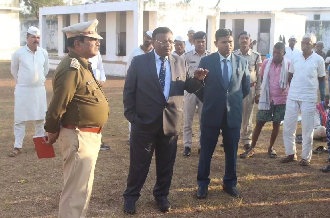 प्रधान जिला एवं सत्र न्यायाधीश ने केन्द्रीय जेल दुर्ग का किया निरीक्षण प्रधान जिला एवं सत्र न्यायाधीश ने केन्द्रीय जेल दुर्ग का किया निरीक्षण