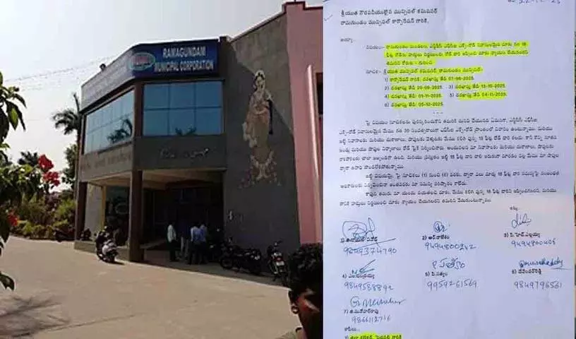 लोगों ने अधिकारियों से Ramagundam नगर पालिका में दुकानों की समस्याओं को हल करने का आग्रह किया लोगों ने अधिकारियों से Ramagundam नगर पालिका में दुकानों की समस्याओं को हल करने का आग्रह किया
