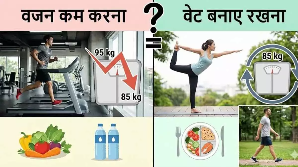 Weight कम करना और बनाए रखना: जानें विशेषज्ञ की सलाह Weight कम करना और बनाए रखना: जानें विशेषज्ञ की सलाह