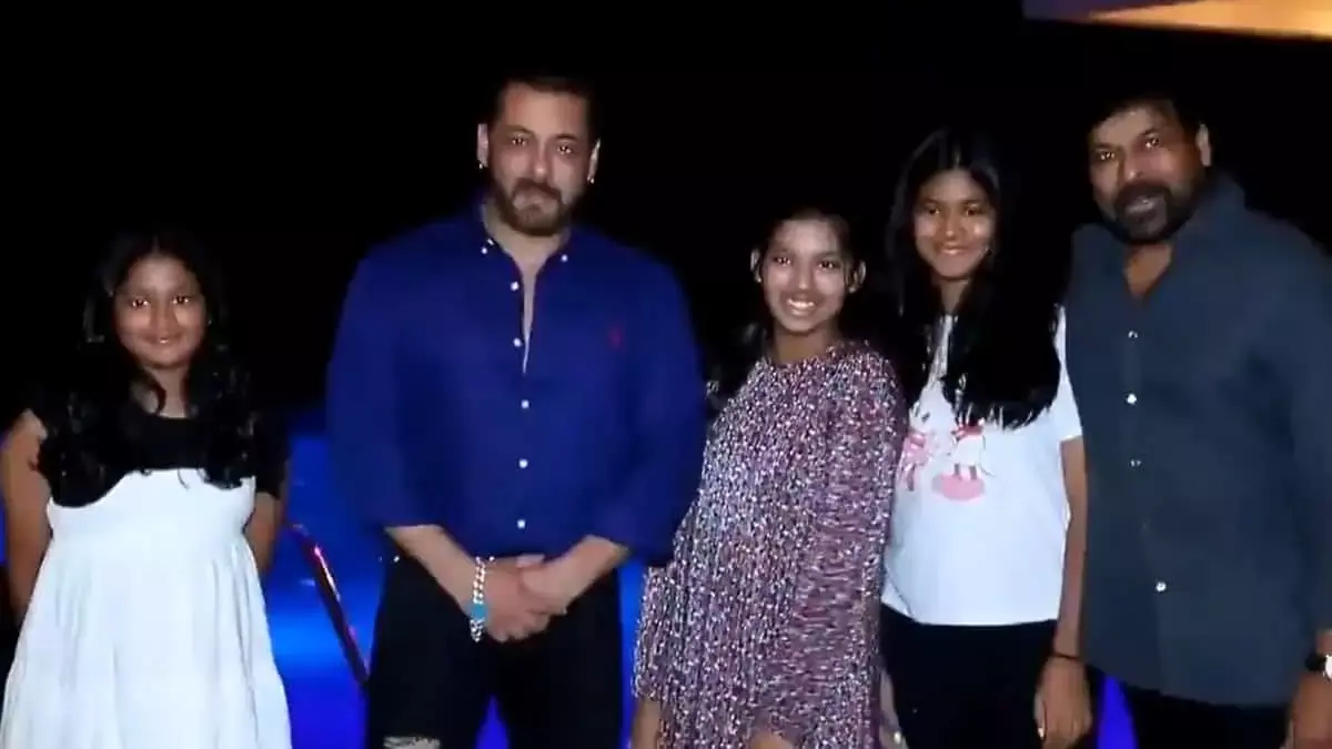 सलमान खान और मेगास्टार चिरंजीवी के बीच पुराना रिश्ता एक बार फिर ऑनलाइन चर्चा में