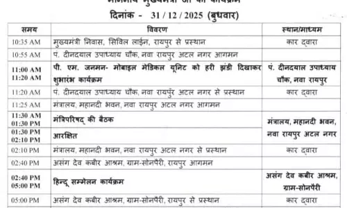 CM साय आज कैबिनेट मीटिंग में लेंगे बड़े फैसले
